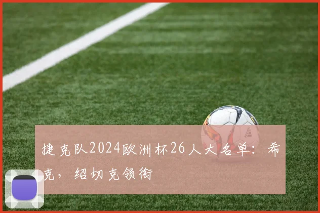 捷克队2024欧洲杯26人大名单：希克，绍切克领衔